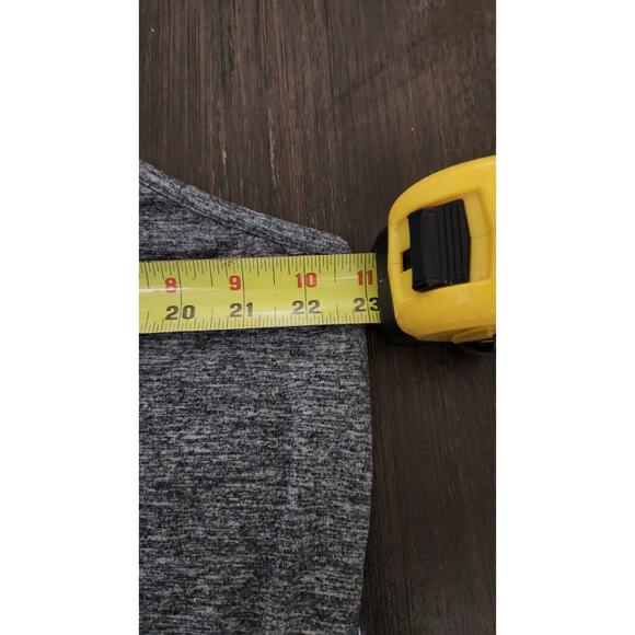 Gap Fit Brushed Tech Jersey Gray Tank Top Sleeveless Jumpsuit Plus XXL Stretchy - Picture 3 of 16